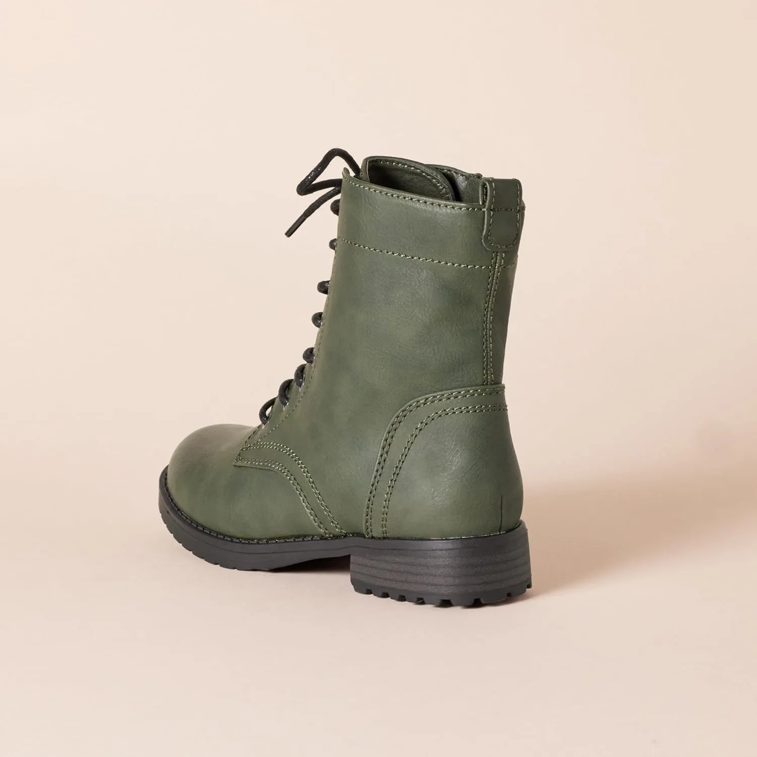 Amazon Essentials Women's Lace-Up Combat Boots