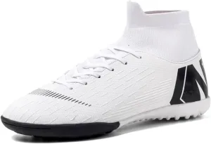 AMZ BSHIDA Indoor Soccer Shoes for Mens Youth Athletic Football Soccer Turf Cleats