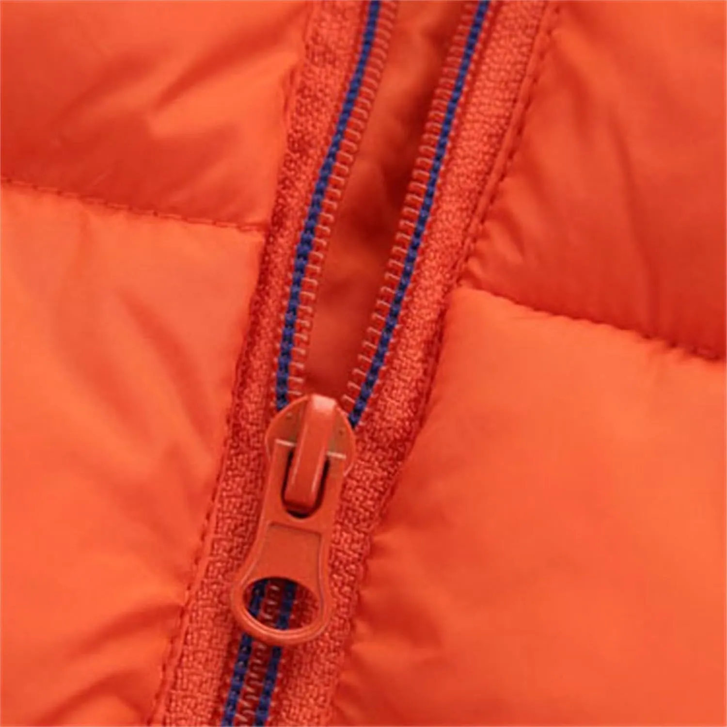 Autumn Winter Toddler Girl Boy Long Sleeved Hooded Zipper Down Jackets Girls Fashion Solid Color Jacket Coats