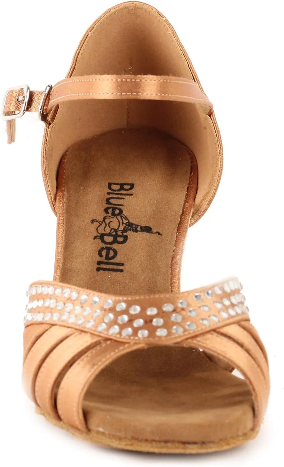 BlueBell Shoes Handmade Women's Ballroom Salsa Wedding Competition Dance Shoes The Maria 2.5" Heel