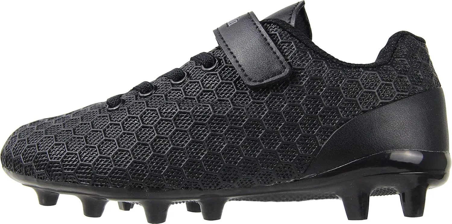 BomKinta Kid's FG Soccer Cleats Athletic Outdoor Soccer Shoes