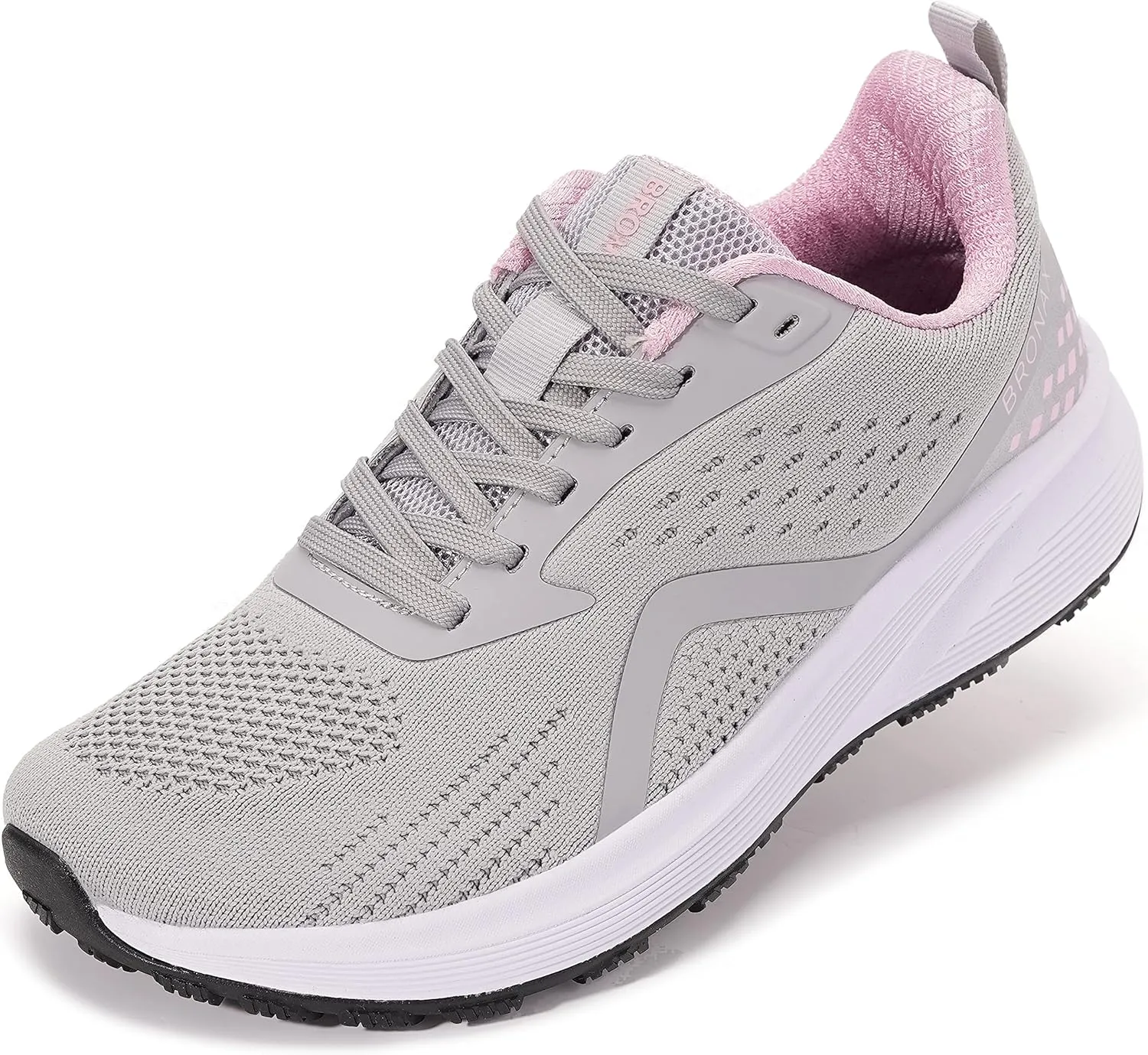 BRONAX Women's Wide Toe Box Road Running Shoes | Wide Athletic Tennis Sneakers with Rubber Outsole