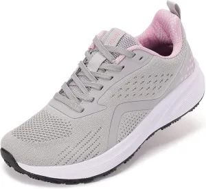 BRONAX Women's Wide Toe Box Road Running Shoes | Wide Athletic Tennis Sneakers with Rubber Outsole