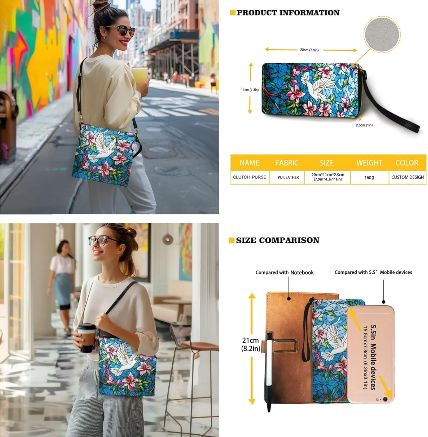 Bucket Tote Bag with Wallet Set for Women, Crossbody Leather Bucket Bags Wallet Set with Removable Strap