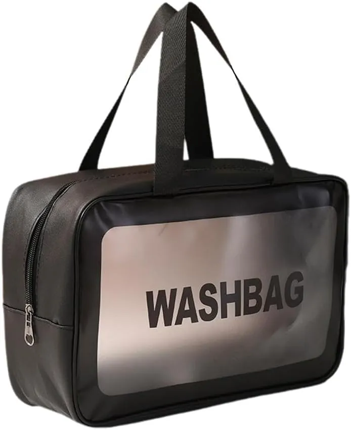 Clear Makeup Bags,PVC Waterproof Travel Small Pouches Clear Pouch with Zipper,Clear Travel Bag for Liquids Toiletries, Makeup Cosmetic Bag Organizer for Women Men