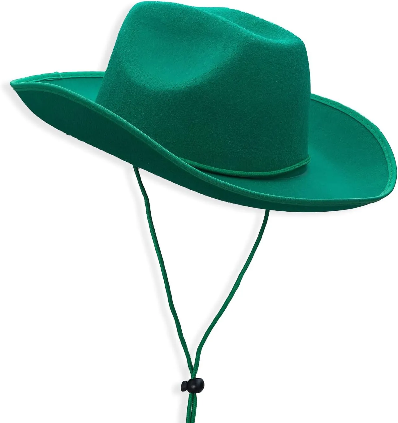 COLLECT PRESENT Plain Felt Cowboy & Cowgirl Hat for Men, Women, and Teens | Western Studded Cowboy Hat in Adult Sizes