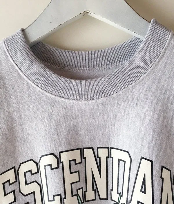 DESCENDANT/CRUSTER CREW NECK SWEATSHIRT 01 (GRAY)