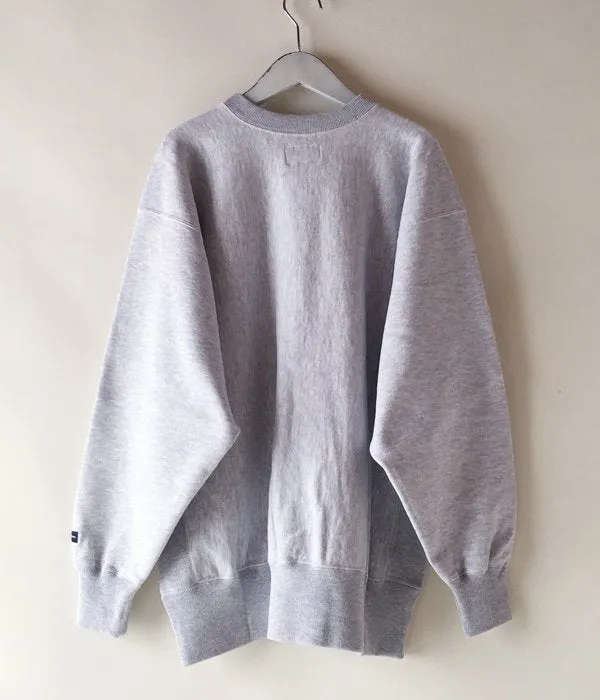 DESCENDANT/CRUSTER CREW NECK SWEATSHIRT 01 (GRAY)