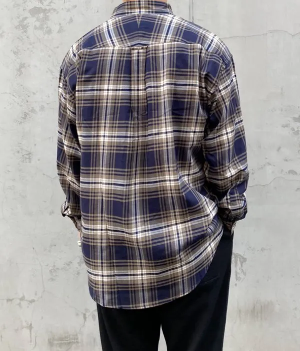 DESCENDANT/HYANNIS B.D LS SHIRT FULL SIZE (BEIGE)