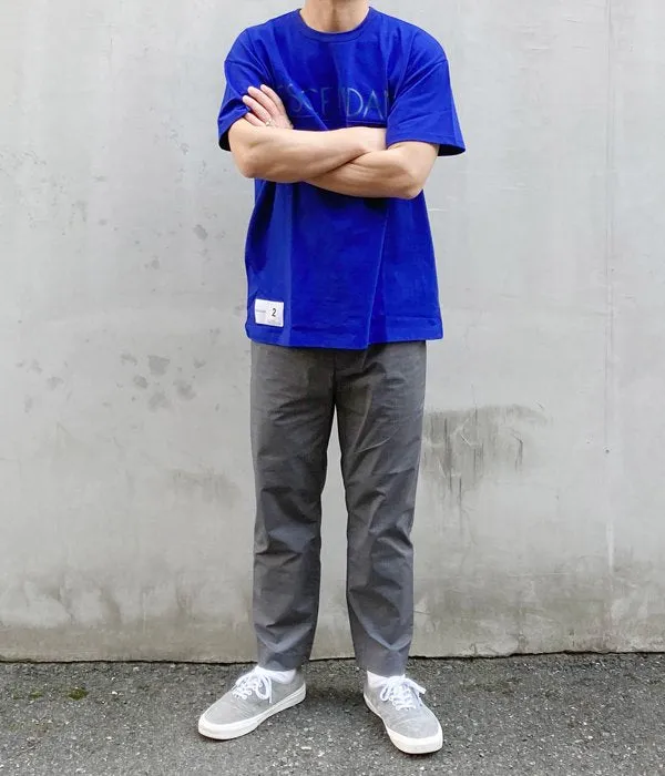 DESCENDANT/PADDLE CREW NECK SS (BLUE)