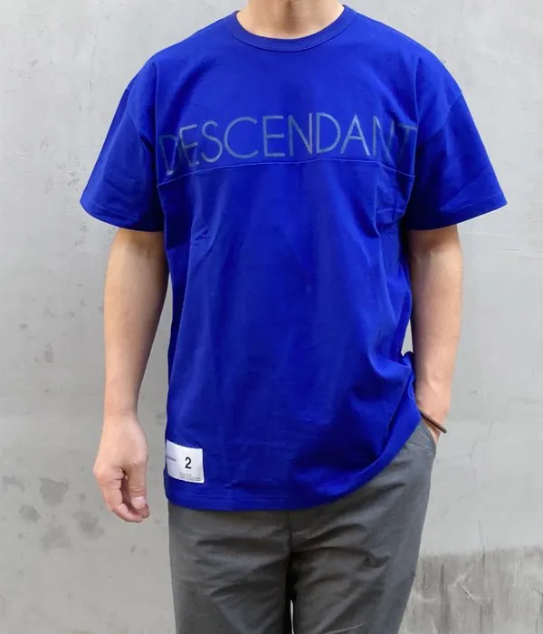 DESCENDANT/PADDLE CREW NECK SS (BLUE)