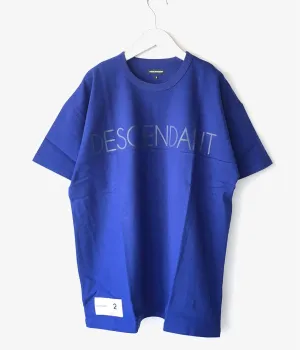 DESCENDANT/PADDLE CREW NECK SS (BLUE)
