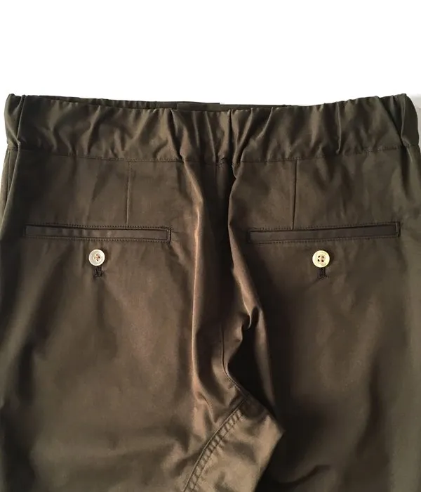DIGAWEL/SLIM EASY PANTS (OLIVE)