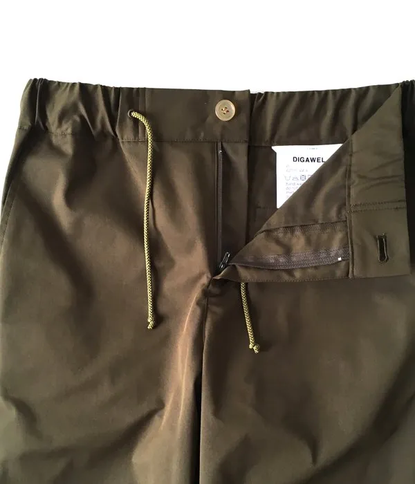 DIGAWEL/SLIM EASY PANTS (OLIVE)