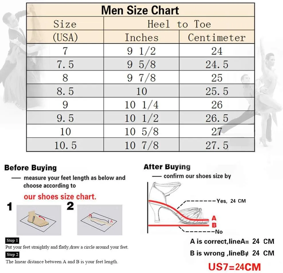 DKZSYIM Men's Leather Latin Dance Shoes Ballroom Tango Waltz Modern Social Practice Lace-up Dance Shoes 1" Heel,Model L040