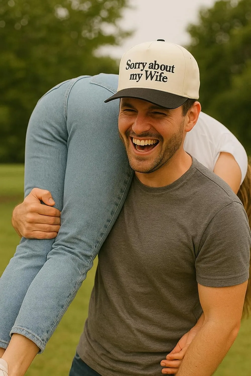 Funky Junque Canvas Snapback Trucker Hat - Father's Day, Funny Mom Hat, Baseball Cap for Mom & Dad