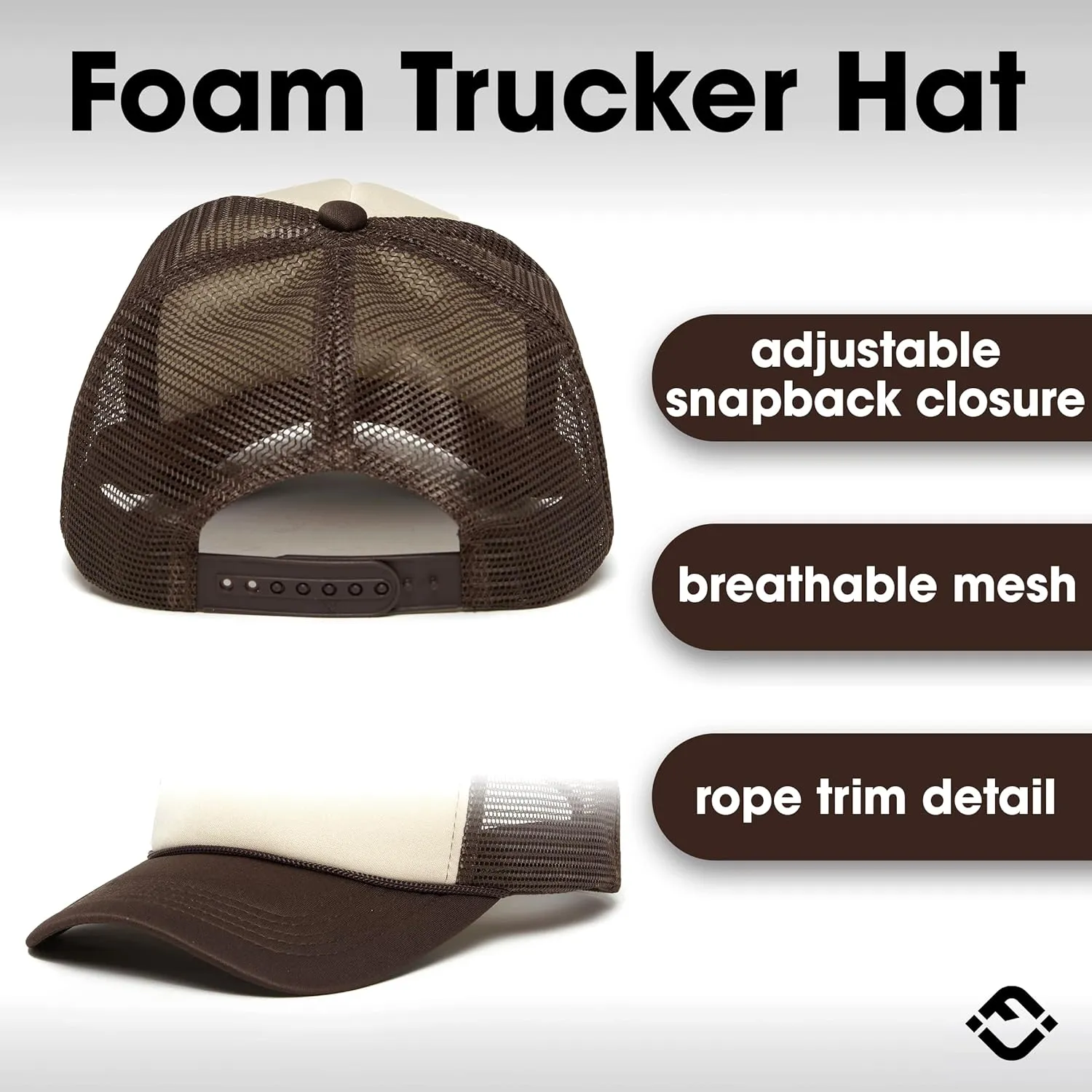 Funky Junque Premium Mesh Snapback Trucker Hat - Stylish Comfort for All - Patriotic, Humor & More