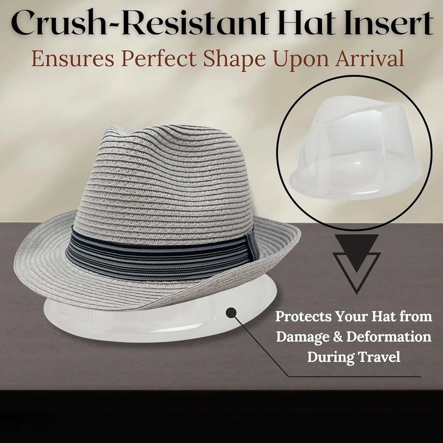 Funky Junque Straw Fedora Hat Beach Summer Short Brim Packable Sun Trilby Unisex UPF 50 