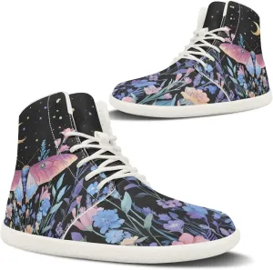 Fuxowvby Women's Minimalist Barefoot Shoes | Wide Wide Toe Box Fashion Sneaker | Zero Drop Tennis Workout Walking Hiking Running Sneaker US 6-13.5
