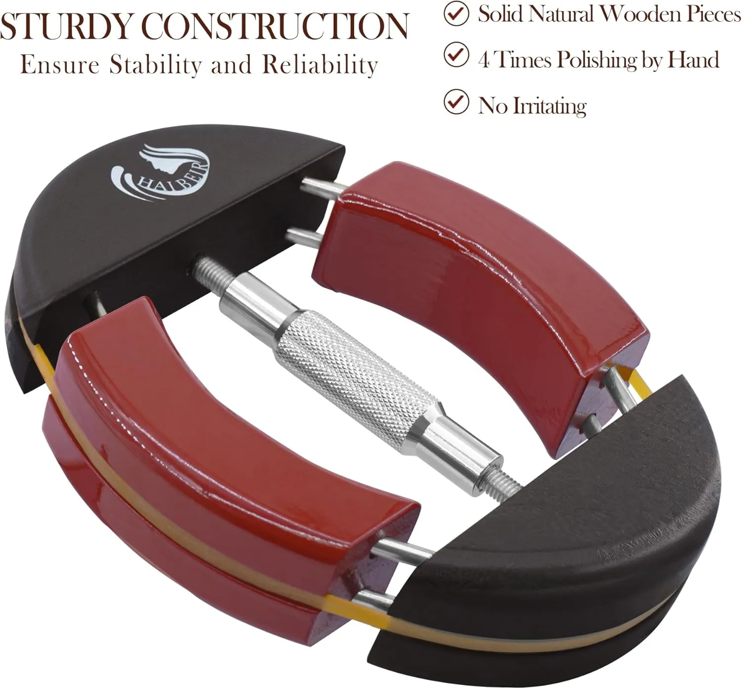 Hat Stretcher 4-Way Wooden Hat Stretcher for Adults One Size from 7.08'' to 9.6'',Simple & Easy to Use