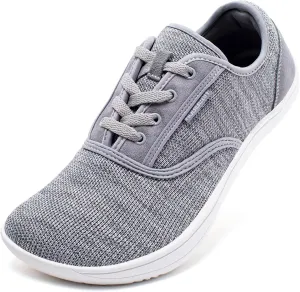 HOBIBEAR Wide-Toe-Box Barefoot Shoes for Mens Womens Minimalist Breathable Trail Running Walking Shoes