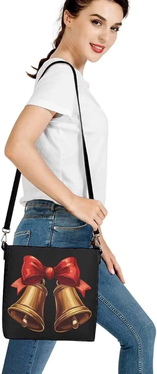 HUGS IDEA Cute Shoulder Bag Hobo Handbag for Women Purse Leather Top Handle Bags