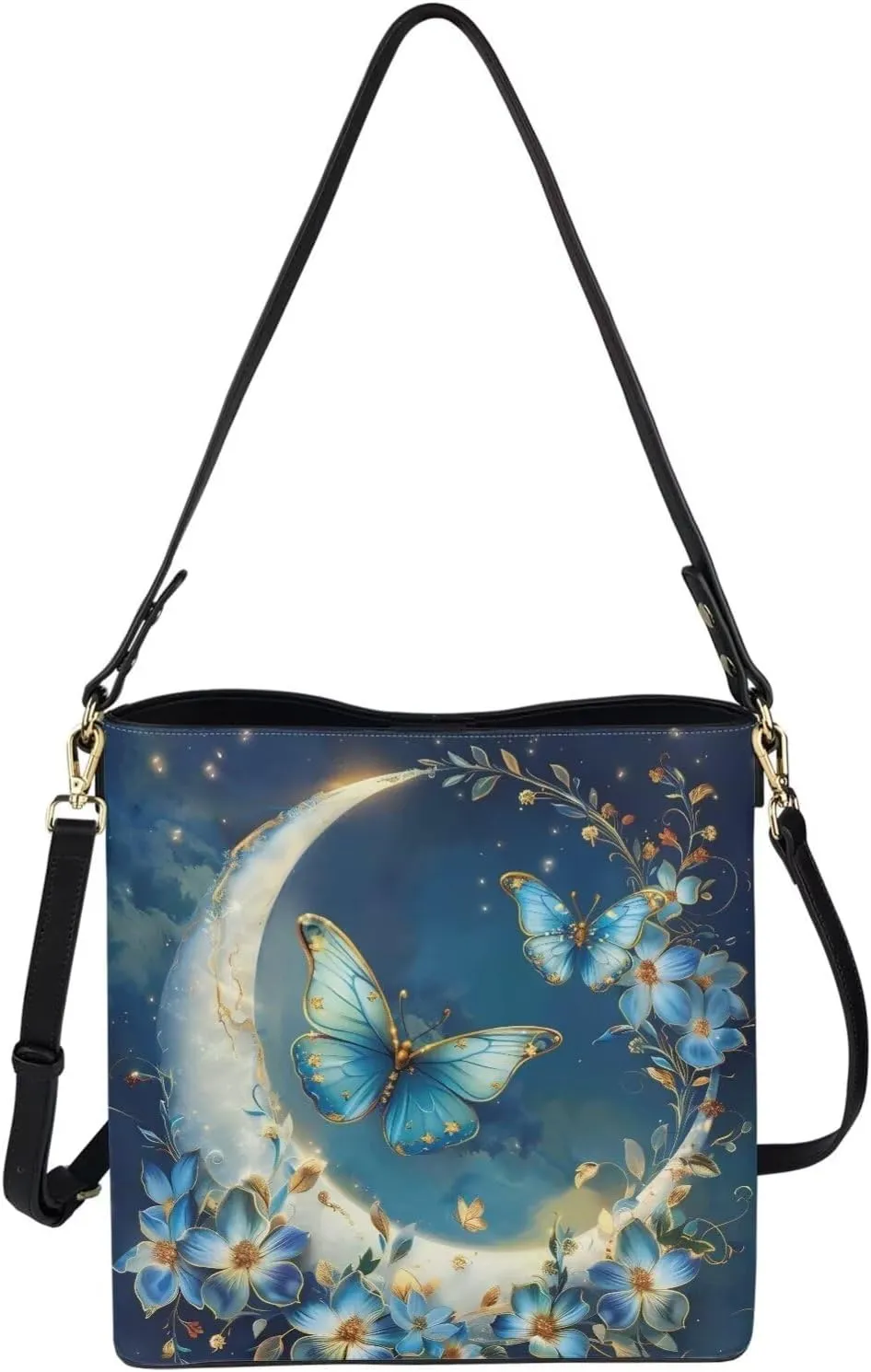 HUGS IDEA Cute Shoulder Bag Hobo Handbag for Women Purse Leather Top Handle Bags