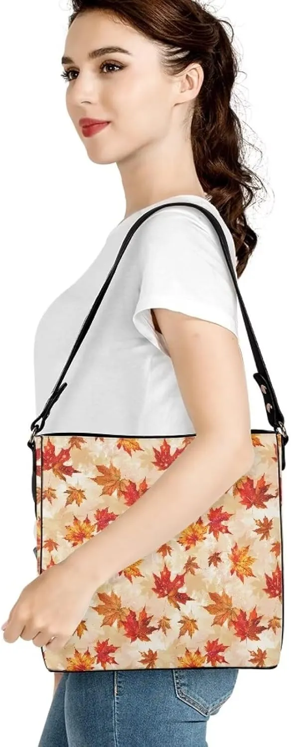 HUGS IDEA Cute Shoulder Bag Hobo Handbag for Women Purse Leather Top Handle Bags