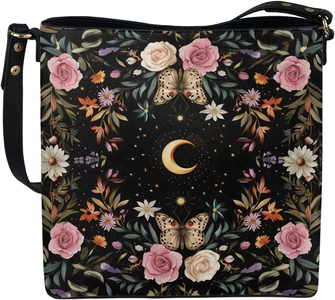 HUGS IDEA Cute Shoulder Bag Hobo Handbag for Women Purse Leather Top Handle Bags