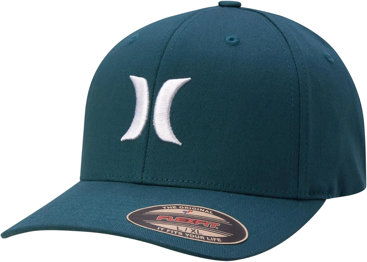 Hurley Mens Baseball Cap - Flexfit Fitted Baseball Caps for Men (Sizes: S-XL)