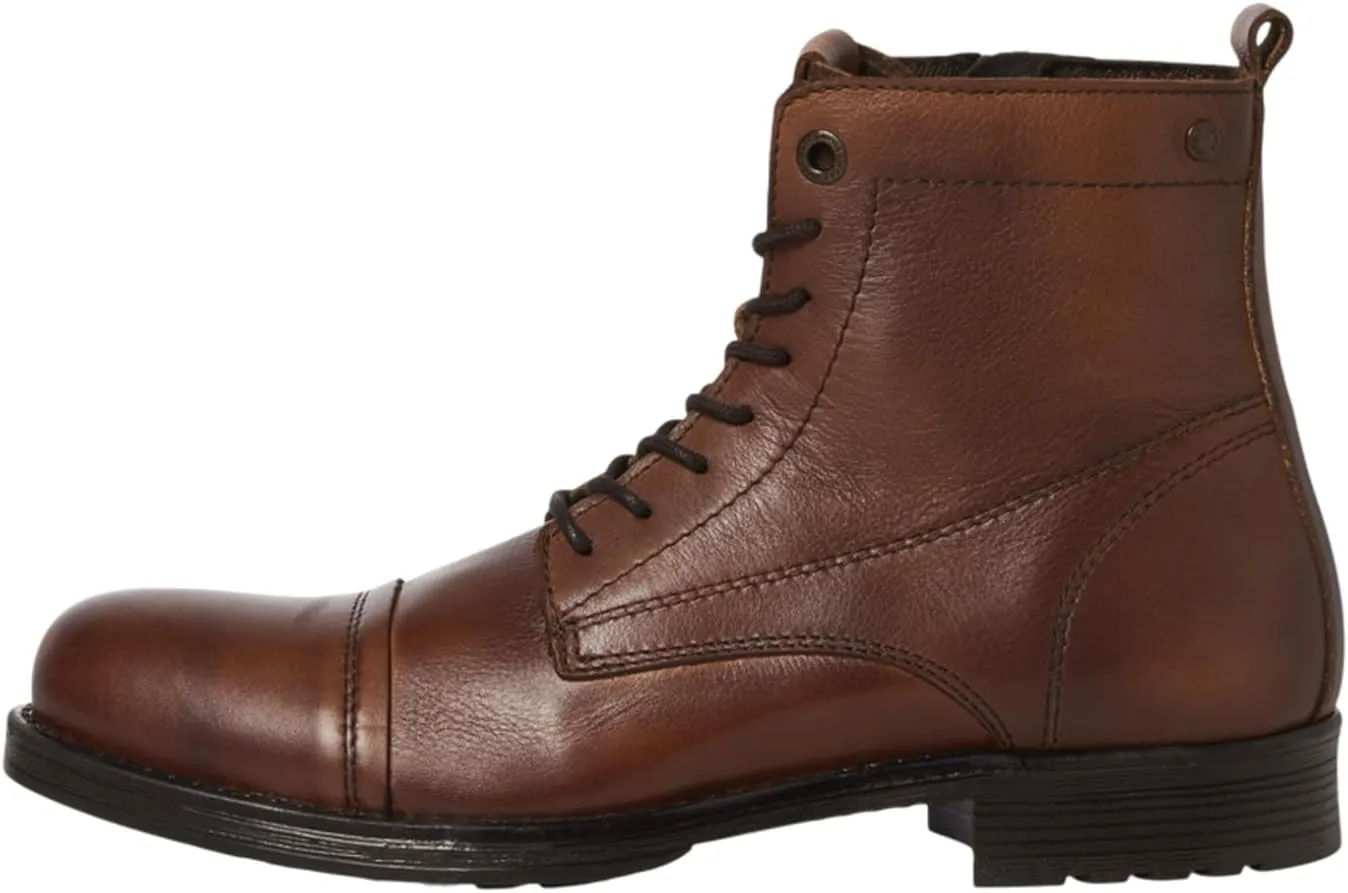 JACK & JONES Men's Lace-up Ankle Boots