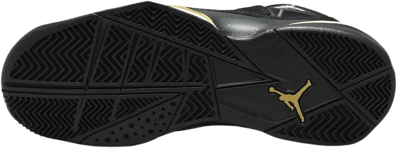 Jordan Big Kid's True Flight White/Black-Yellow Ochre (343795 107)