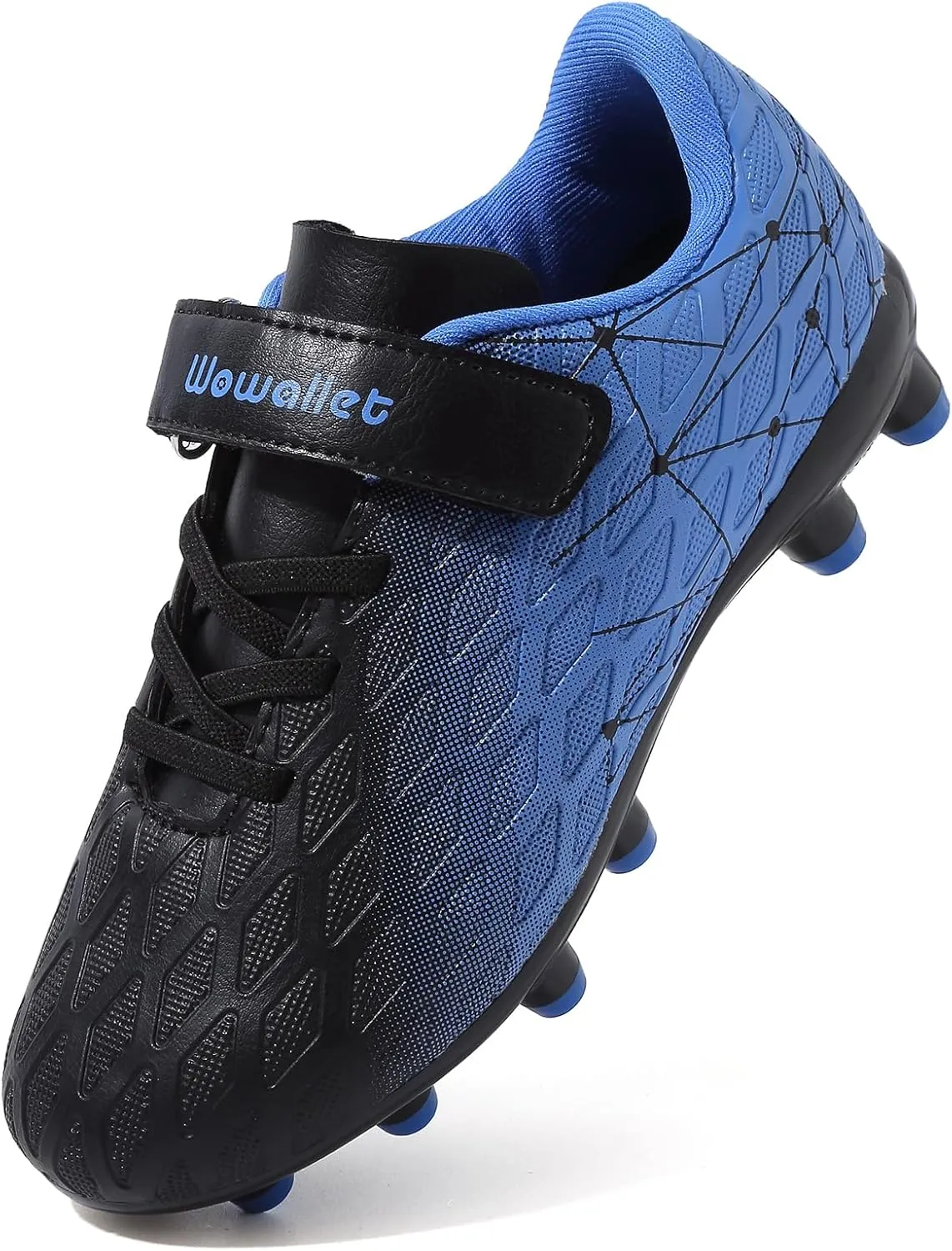 Kids Soccer Cleats Boys Girls Athletic Football Shoes for Unisex