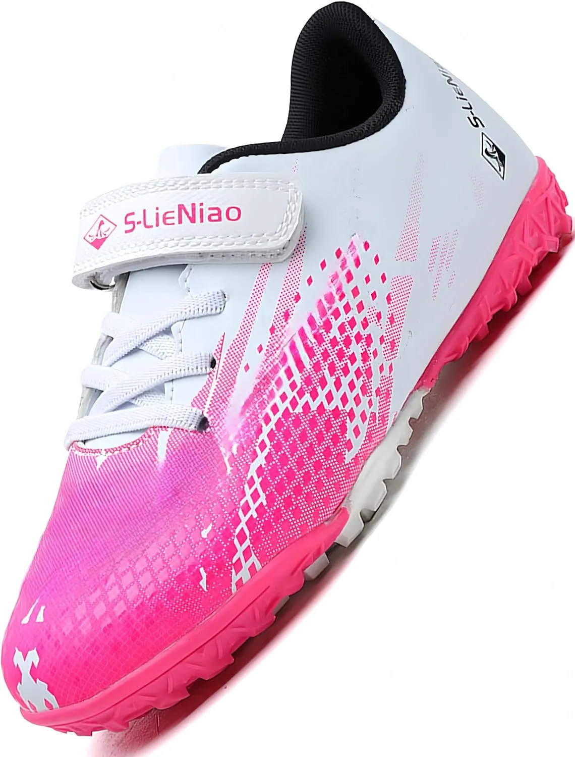 Kids Turf Soccer Shoes Boys Girls Youth Indoor Outdoor Soccer Cleats Football Shoes (Toddler/Little Kid/Big Kid)