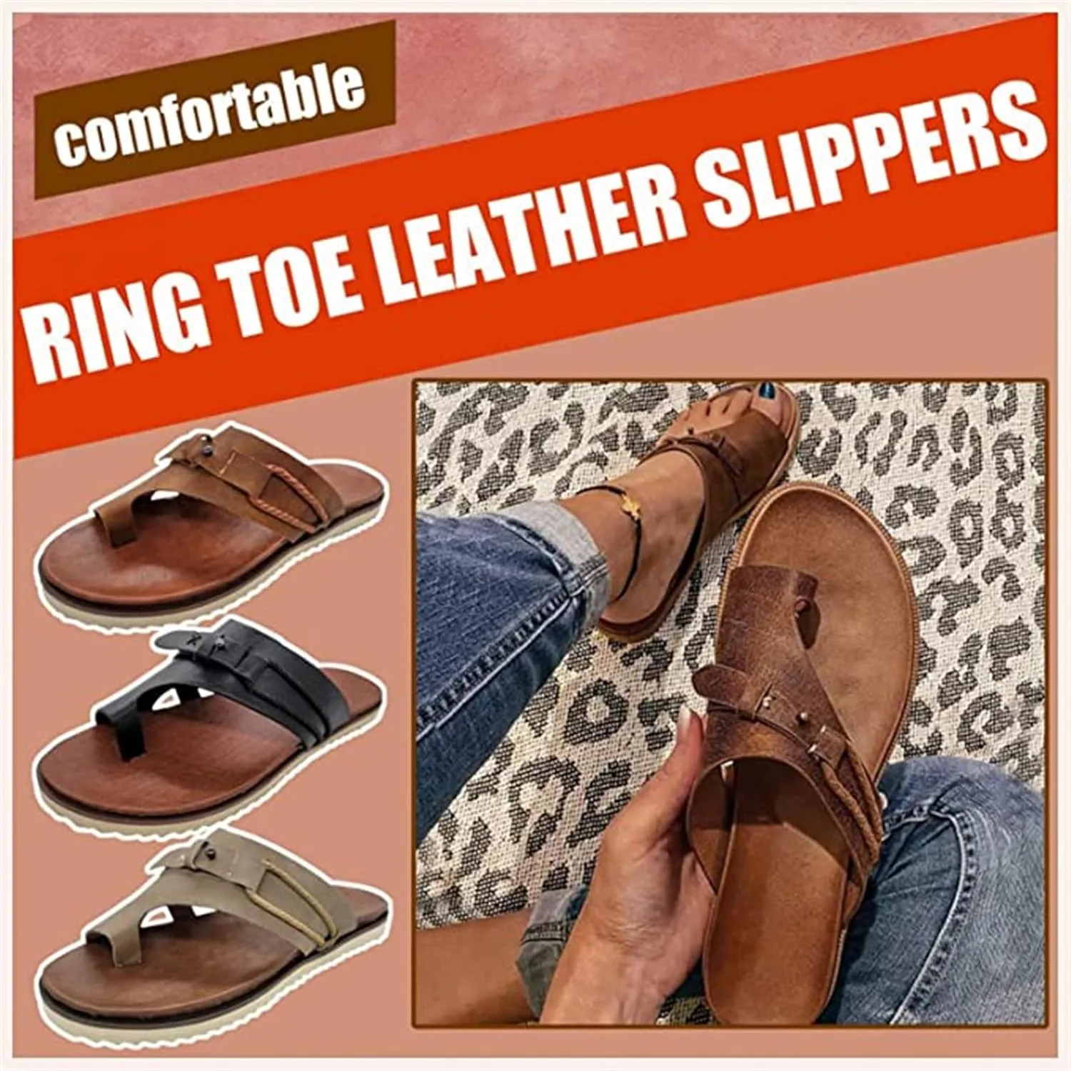 Ladmiple Orthopedic Sandals for Women 2023 Arch Support Anti-Slip Slippers Breathable Sandal Beach Roman Flip Flop Shoes