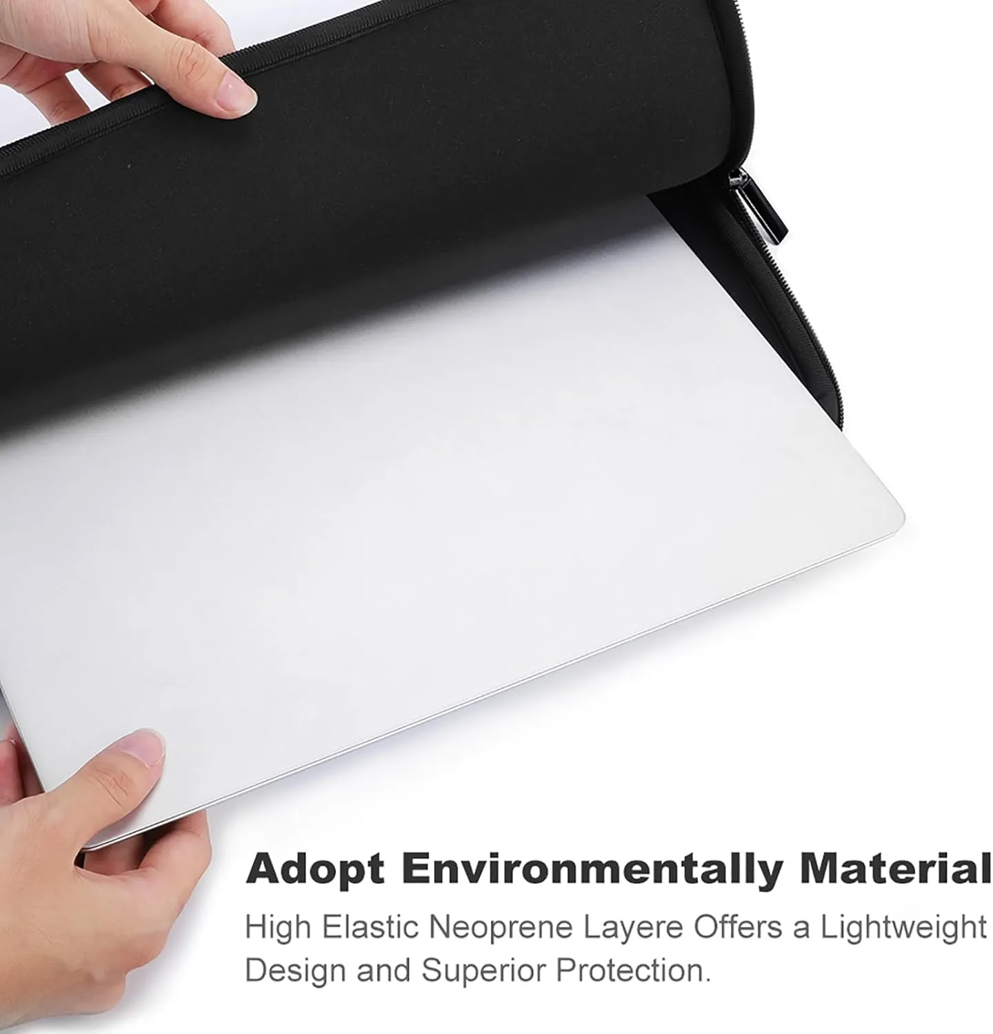 Laptop Bag Ultrathin Flowers in Massage Stones Printing Laptop Carrying Case Portability Messenger Bags For Work Travel