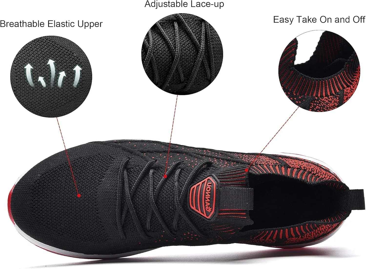 Mens Air Running Shoes Athletic Tennis Sneakers US 7.5-US 13