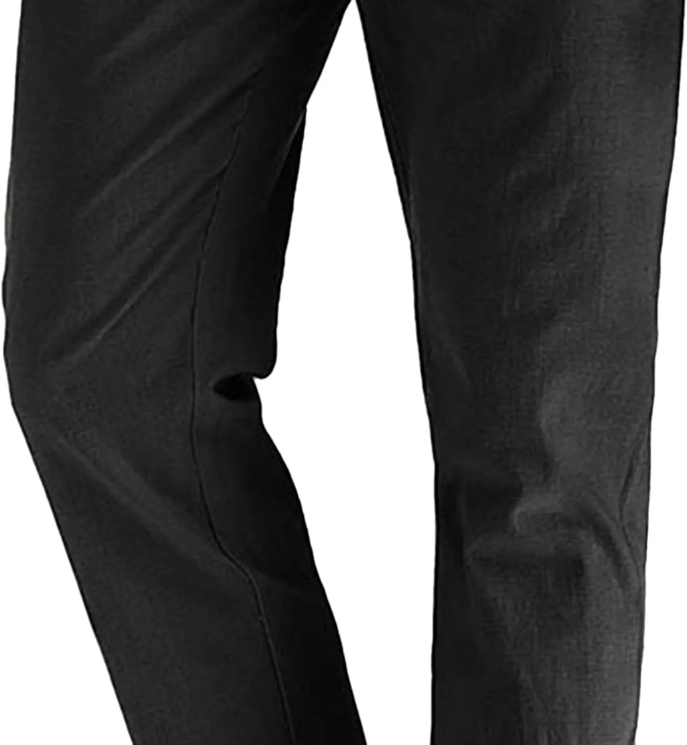 Men's Straight Leg Classic Long Pants Drawstring Elastic Waist Solid Trousers Casual Baggy Solid Sweatpants