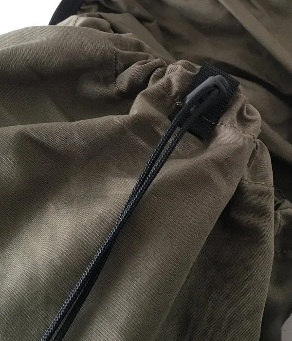 MHL./COTTON NYLON OXFORD BACK PACK (KHAKI)