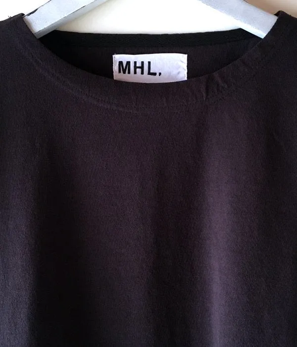 MHL./DRY COTTON JERSEY LS (NAVY)
