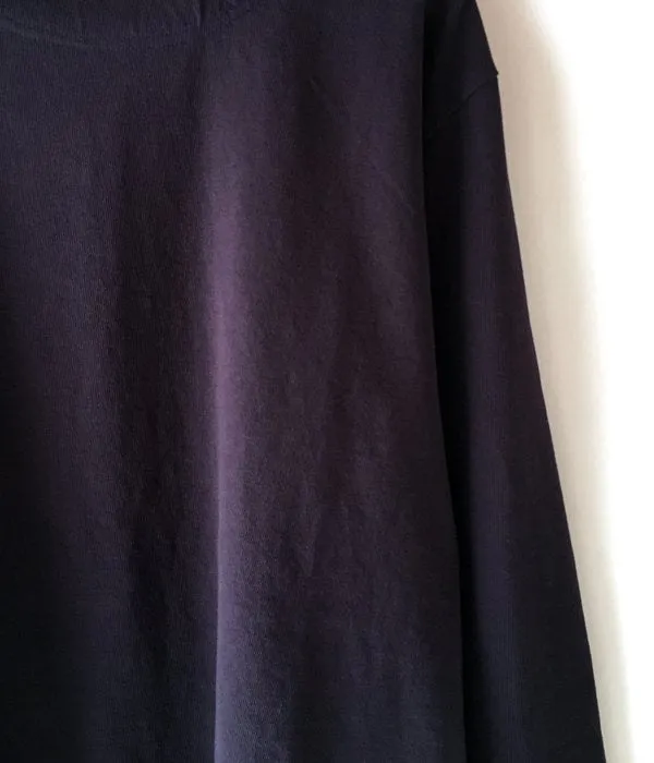 MHL./DRY COTTON JERSEY LS (NAVY)