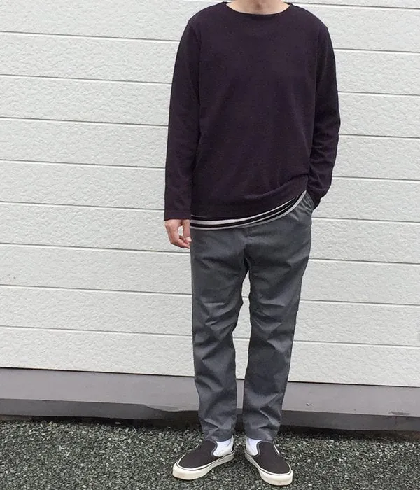 MHL./DRY COTTON JERSEY LS (NAVY)