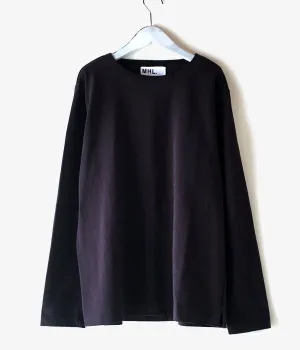 MHL./DRY COTTON JERSEY LS (NAVY)
