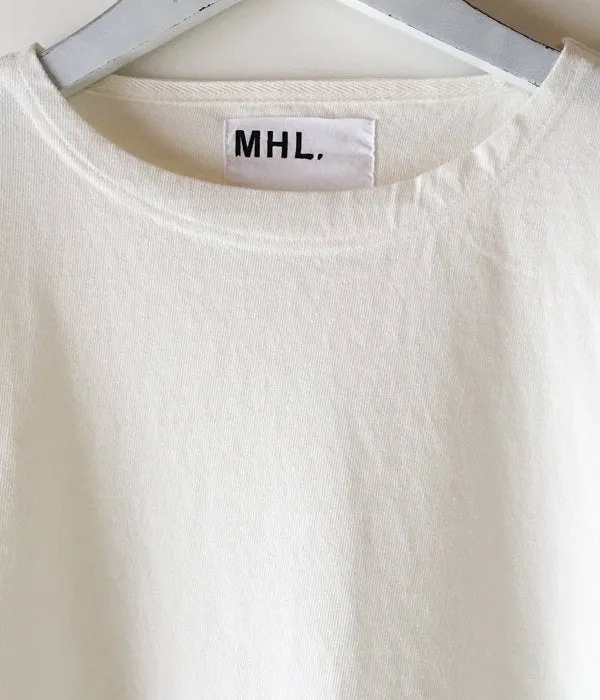MHL./DRY COTTON JERSEY LS (WHITE)