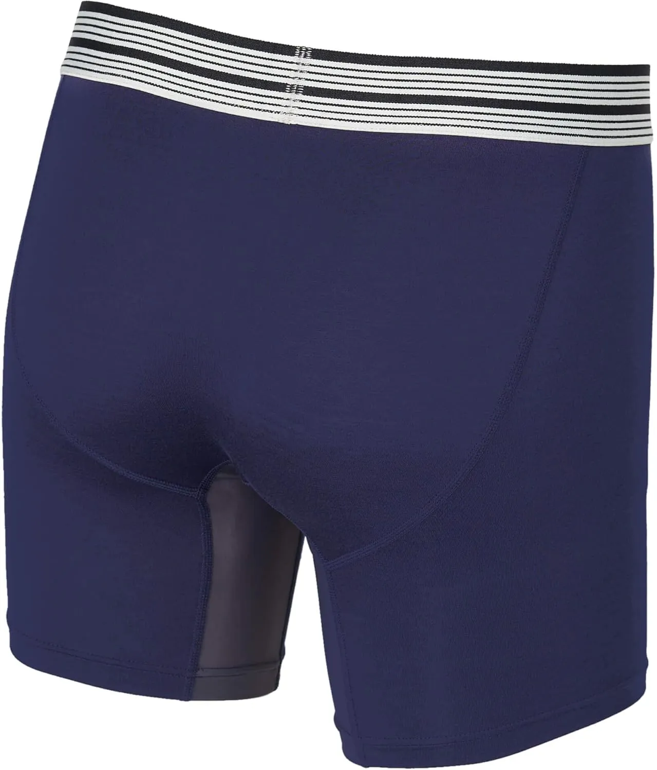 Mr. Davis Men's 4 Pack Standard Cut Boxer Brief Underwear