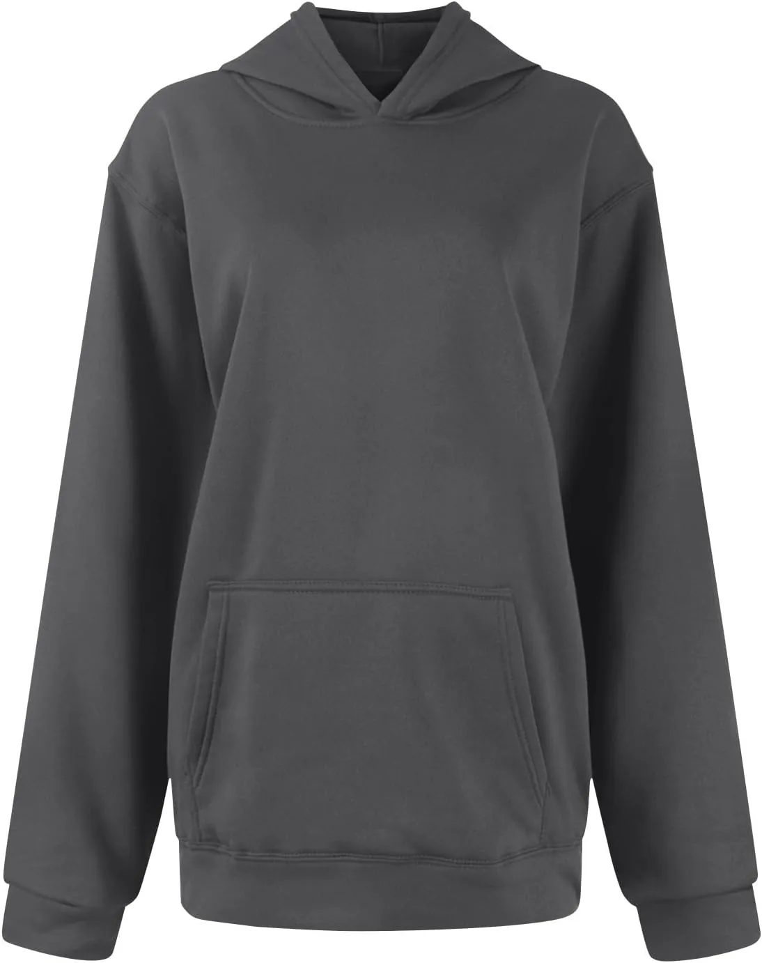 NBXNZWF Women's Oversized Hoodies 2025 Fall Y2K Clothes Long Sleeve Casual Loose Pullover Hooded Sweatshirts with Pocket