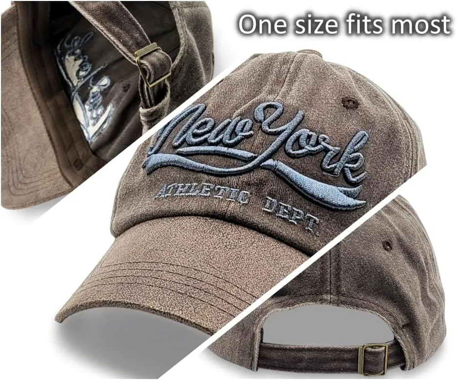 New York Hat  Adjustable Caps for Men Womens Baseball Caps, Gorras para Hombres Originales