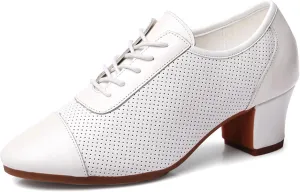 ONAIC Womens Ballroom Practice Shoes Latin Salsa Dance Shoes Professional Dancing Shoes for Social Dance Beginner