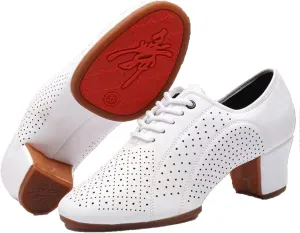 ONAIC Women's Latin Dance Shoes Ballroom Dance Shoes Salsa Tango Scocial Practice Dancer Shoes 5CM Shoes Heel