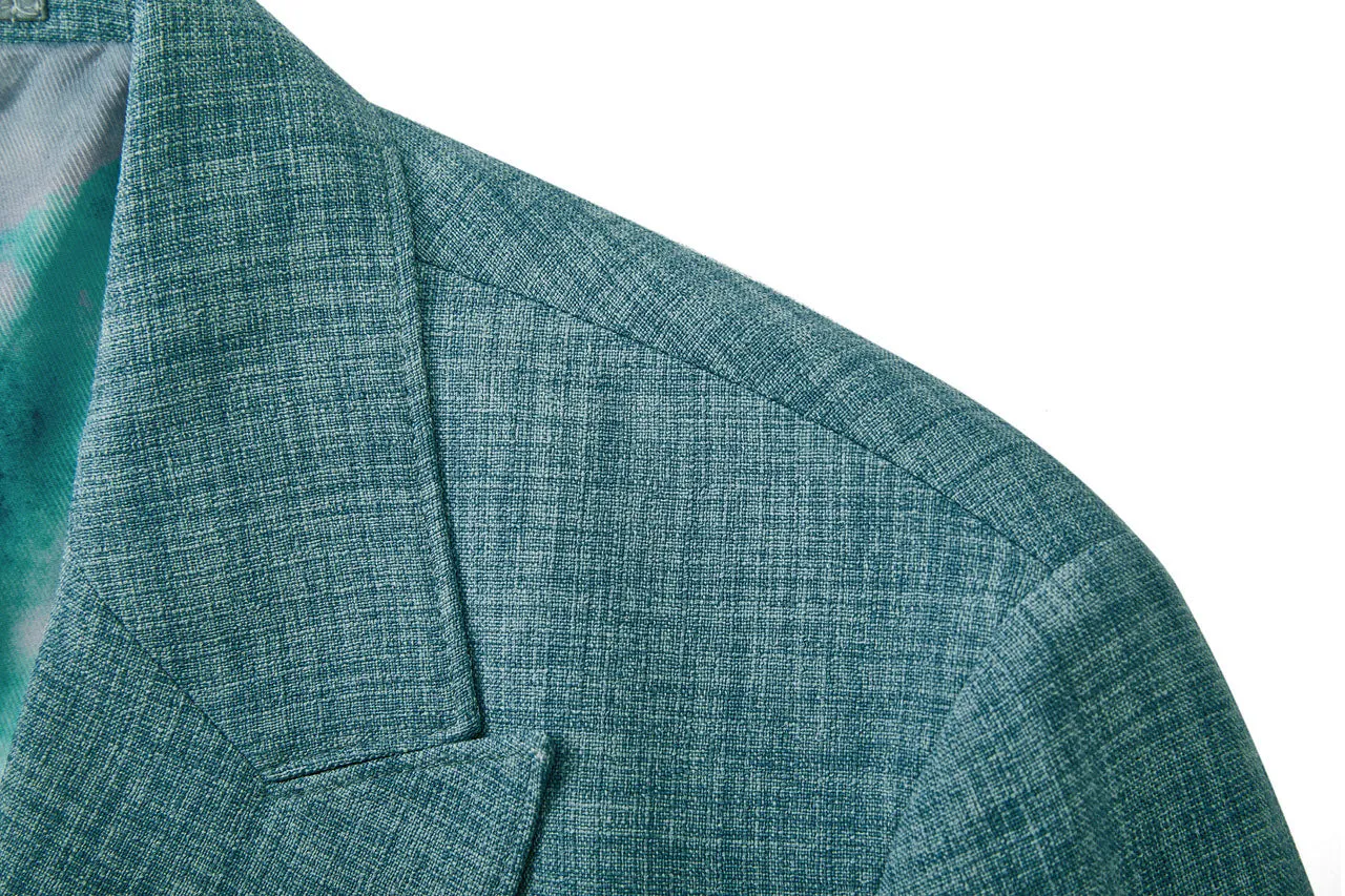 Polyester Casual Blazer in Relaxed Fit